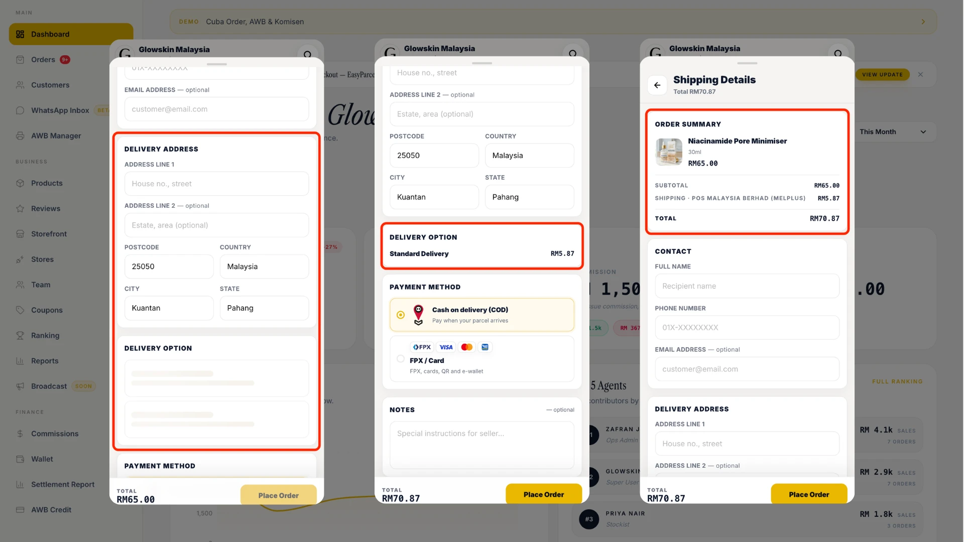 Kadar Kurier Sebenar di Checkout — EasyParcel Kini Hadir dalam ARAS